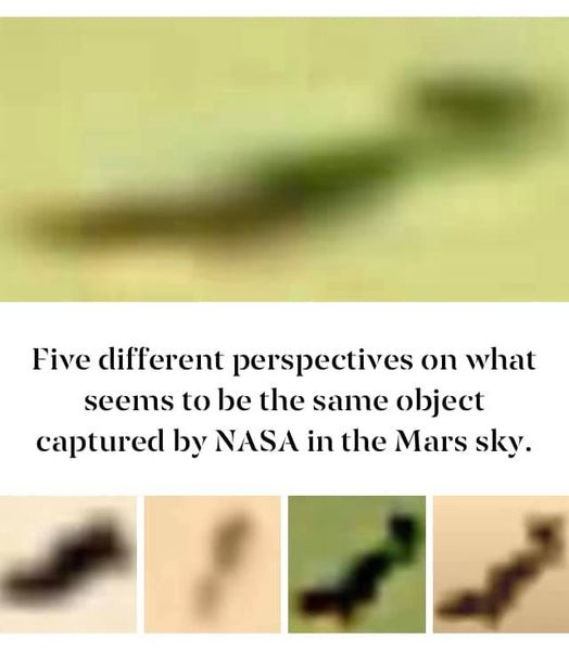 Objects on Mars
